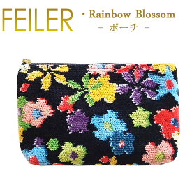 メール便 送料無料 フェイラー ポーチ M4 レインボー ブロッサム RAINBOW BLOSSOM コスメポーチ POUCH