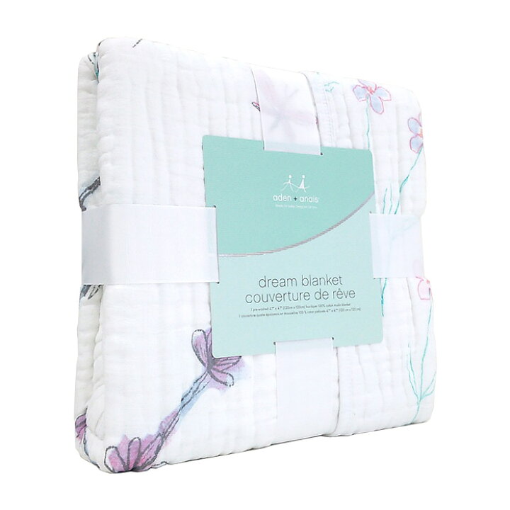 エイデンアンドアネイ クラシック ドリームブランケット 赤ちゃん用 Aden and Anais Dahlias Classic Dream