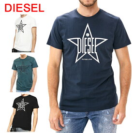 ディーゼル Tシャツ 半袖 00SNRE 0091A メンズ 丸首 クルーネック T-DIEGO-YH 【223-226】