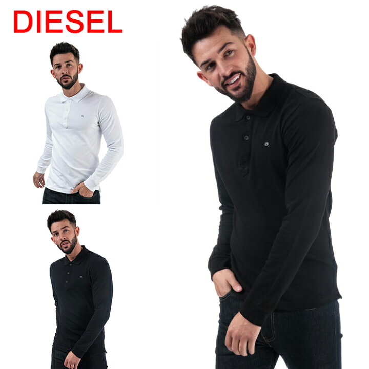 楽天市場】ディーゼル DIESEL ポロシャツ 長袖 00STY4 2RMXZ T-KALAR 