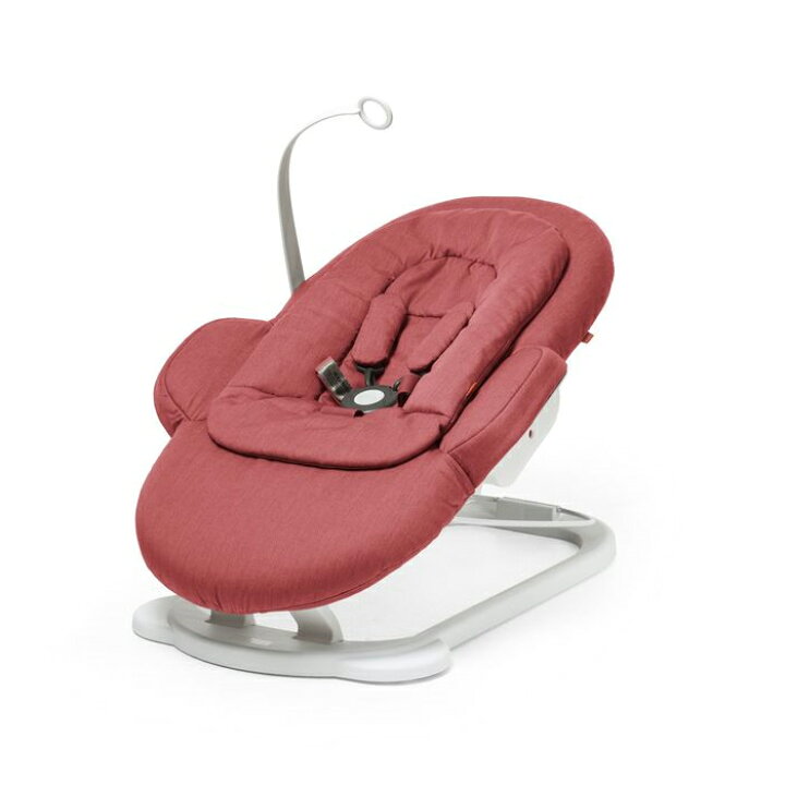 楽天市場】送料無料 ストッケ STOKKE ステップス バウンサー【レッド  