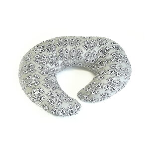 送料無料 アダーカバーズ 姉妹ブランド ナーシングピロー カレイドスコープグレイ 授乳クッション