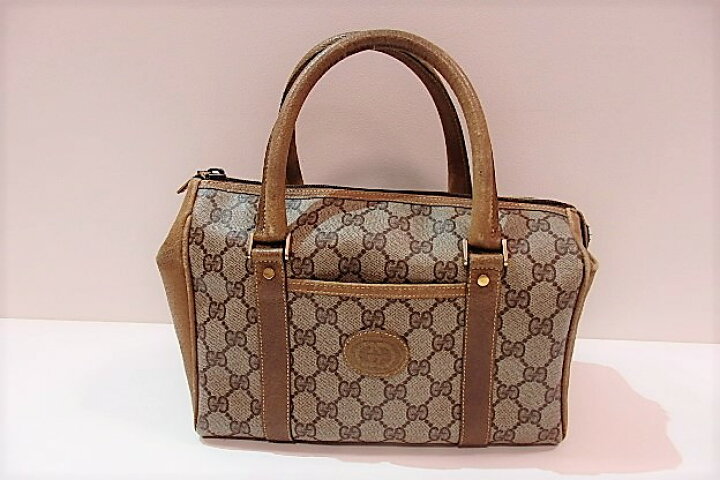 楽天市場】グッチ GUCCI オールドグッチ ボストンバッグ ハンドバッグ 