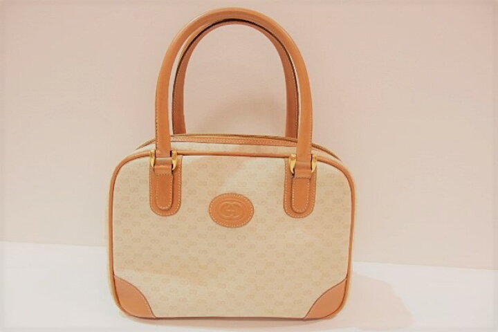 楽天市場】グッチ GUCCI オールドグッチ マイクロ GG ミニ ボストン  