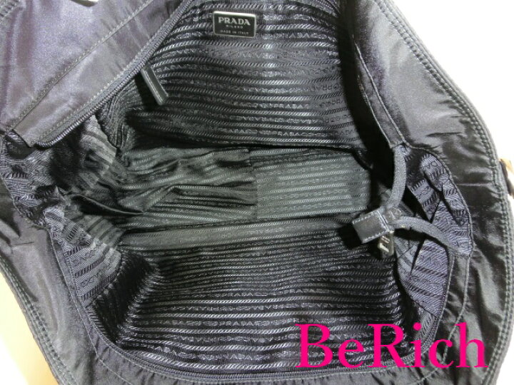 楽天市場】美品 プラダ PRADA 2way トートバッグ BR4376 NERO 黒 