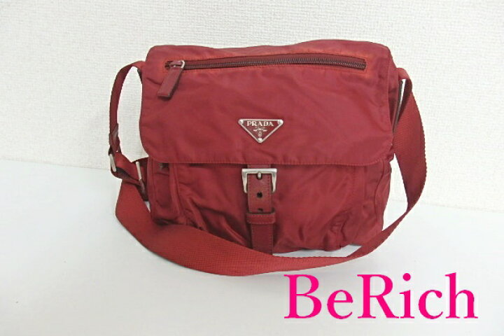 楽天市場】プラダ PRADA ショルダーバッグ BT8994 ヴェラ 赤 レッド 