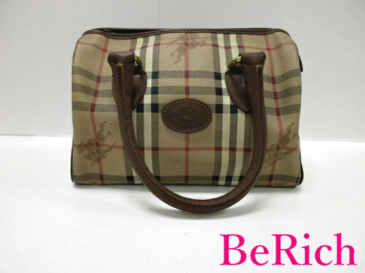 楽天市場】バーバリー BURBERRY ハンドバッグ ミニ ボストンバッグ  