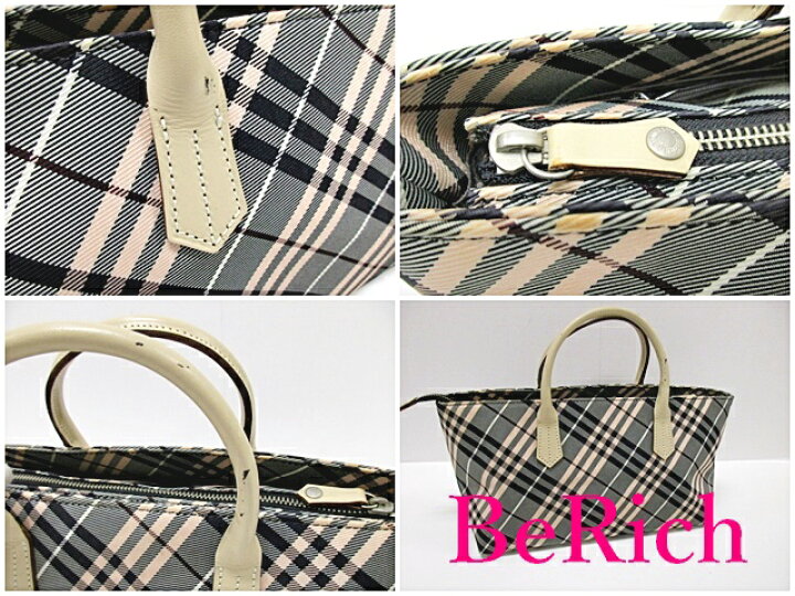 楽天市場】バーバリー BURBERRY ブルーレーベル ミニ トート 