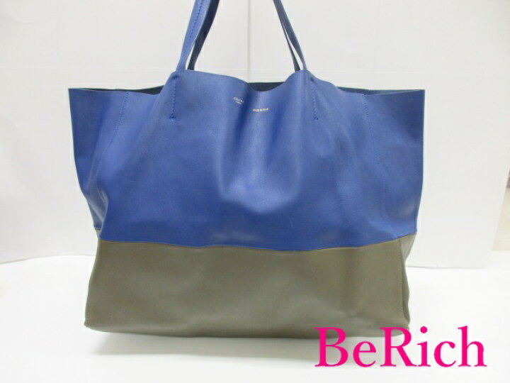 楽天市場】セリーヌ CELINE ホリゾンタル カバ トートバッグ 169263 青  