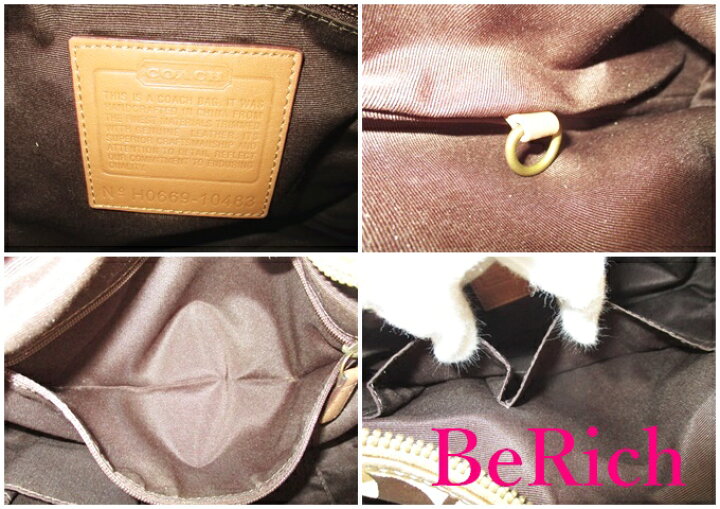 楽天市場】コーチ COACH ワン ショルダーバッグ 10483 シグネチャー  