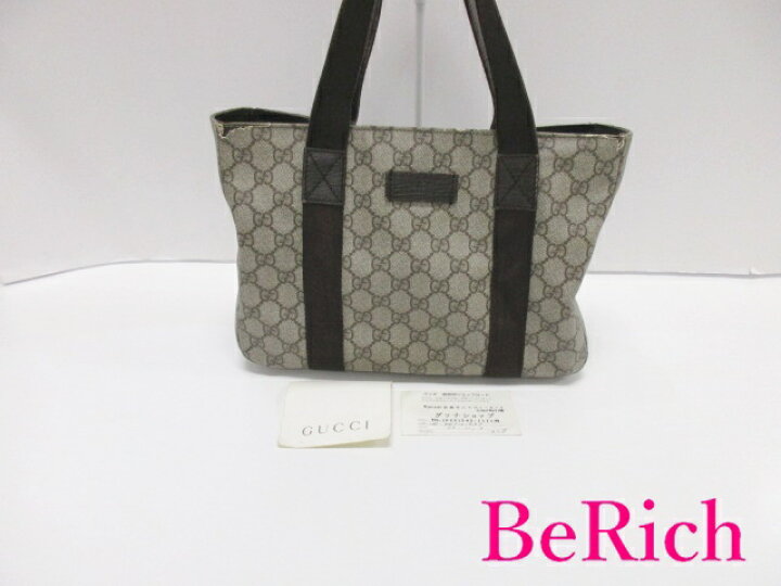 楽天市場】グッチ GUCCI トートバッグ 141976 ベージュ 茶 ブラウン 