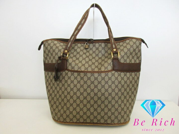 楽天市場】グッチ GUCCI トラベル トートバッグ GG スプリーム  