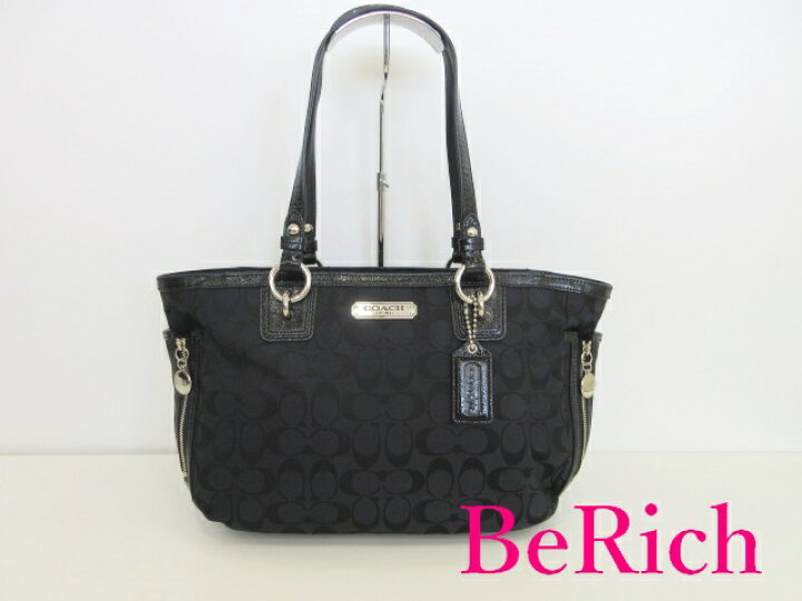 楽天市場】コーチ COACH トートバッグ 23766E シグネチャー ブラック 