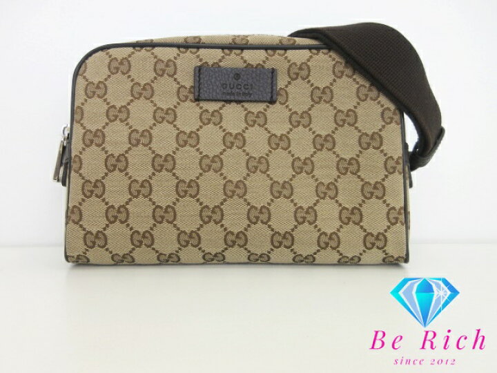 楽天市場】グッチ GUCCI ウエストバッグ 449174 GG ロゴ ベージュ 