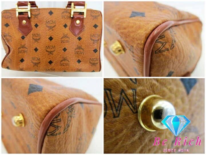 楽天市場】エムシーエム MCM 2way ミニ ボストンバッグ ハンドバッグ 