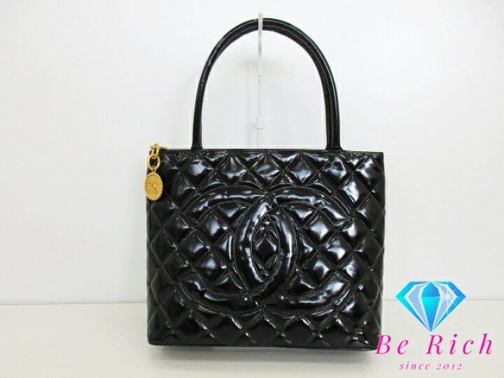 楽天市場】シャネル CHANEL マトラッセ 復刻トート パテント レザー  