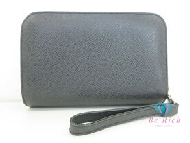 ルイ ヴィトン LOUIS VUITTON タイガ バイカル M30182 黒 ブラック レザー ロゴ セカンドバッグ クラッチバッグ 【中古】【送料無料】 bk9866