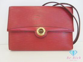 ルイ ヴィトン LOUIS VUITTON エピ ポシェット アルシュ M52577 2way クラッチバッグ ショルダーバッグ 赤 カスティリアンレッド レザー LV ロゴ セカンドバッグ ハンドバッグ 手持ち 鞄 【中古】【送料無料】bk10066