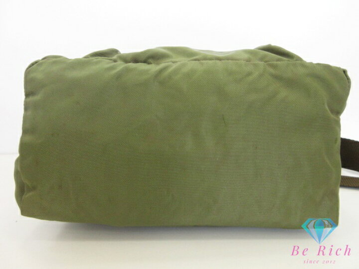 楽天市場】プラダ PRADA ショルダーバッグ カーキ グリーン 緑 