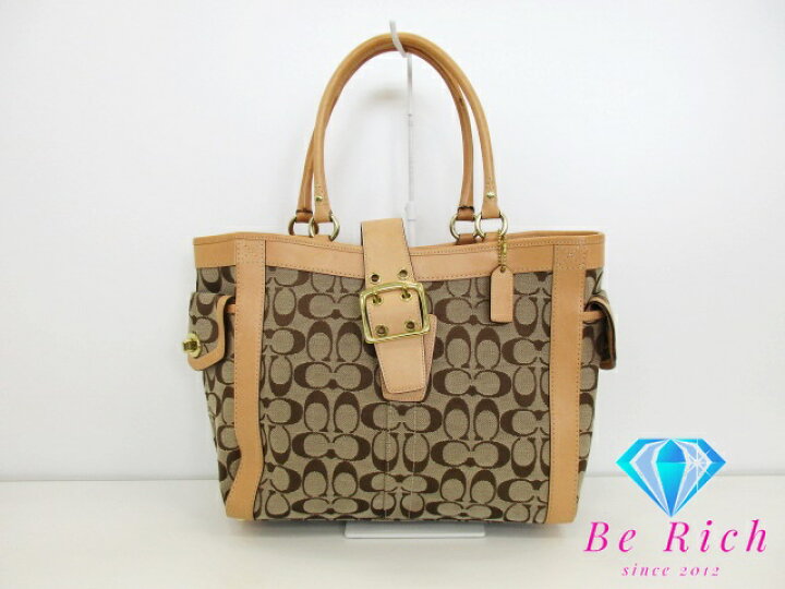 楽天市場】コーチ COACH トートバッグ 5624 シグネチャー カーキ 