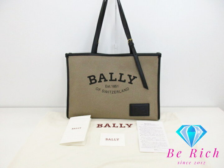 楽天市場】美品 バリー BALLY CALIE ミディアム トート バッグ 