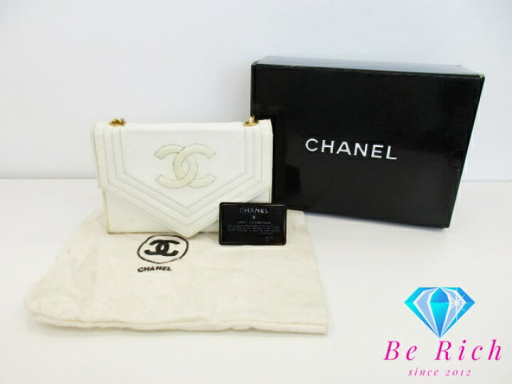 楽天市場】シャネル CHANEL V ステッチ チェーン ショルダーバッグ  