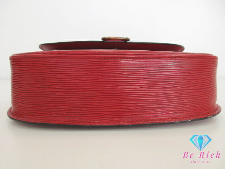 楽天市場】ルイ ヴィトン LOUIS VUITTON エピ サンクルー M52197 赤  