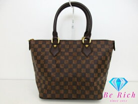 ルイ ヴィトン LOUIS VUITTON トートバッグ ハンドバッグ ダミエ サレヤ PM N51183 エベヌ LV ロゴ ショルダーバッグ 鞄 【中古】【送料無料】 bk9309