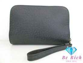 ルイ ヴィトン LOUIS VUITTON タイガ バイカル M30182 アルドワーズ 黒 ブラック レザー LV ロゴ セカンドバッグ クラッチバッグ 手持ち 鞄 【中古】【送料無料】 bk9325