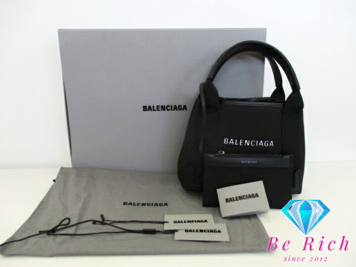 楽天市場】美品 バレンシアガ BALENCIAGA 2way ハンドバッグ ネイビー 