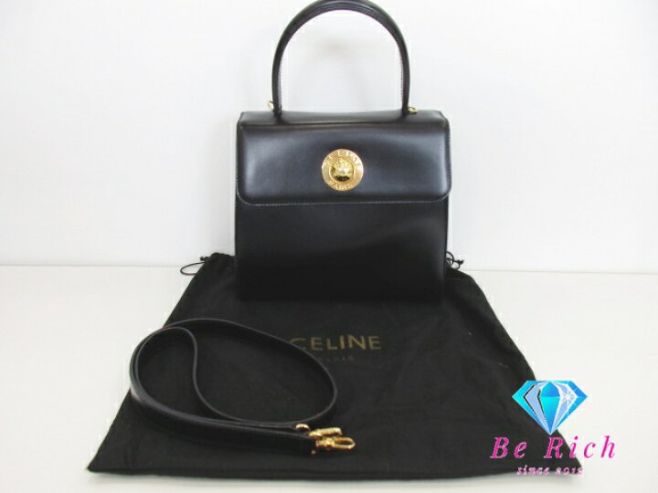 楽天市場】美品 セリーヌ CELINE 2way ハンドバッグ ショルダーバッグ 