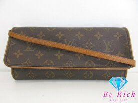ルイ ヴィトン LOUIS VUITTON モノグラム ポシェット ツイン GM M51852 ショルダー クラッチ バッグ ウエスト ポーチ クロスボディ 斜め掛け 2way 鞄 【中古】【送料無料】bk9477