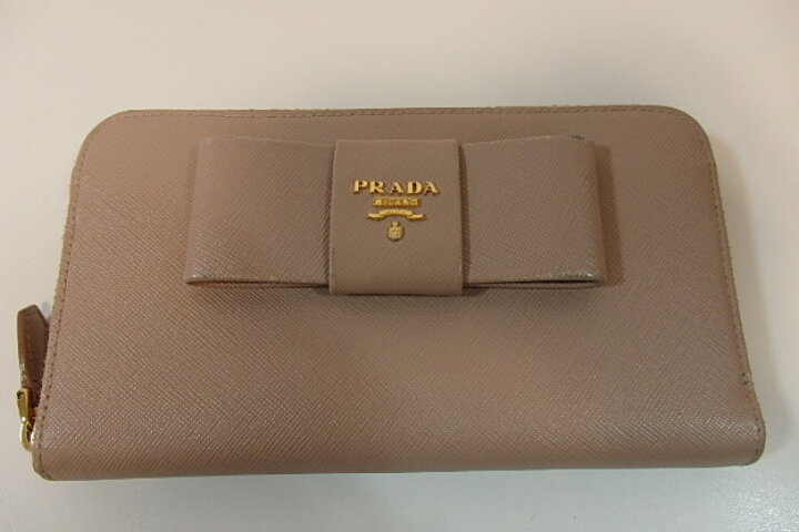 楽天市場】プラダ PRADA サフィアーノ フィオッコ ラウンドファスナー  