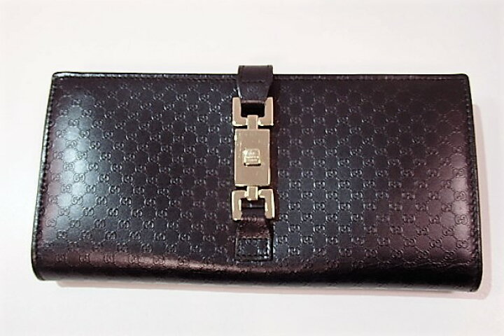 楽天市場】美品 グッチ GUCCI 財布 長財布 GG ジャッキー金具 035 3661  