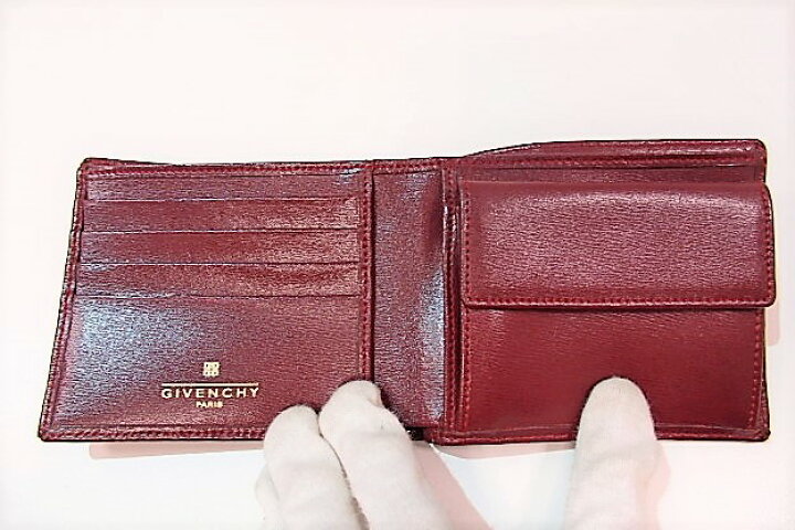 楽天市場】美品 ジバンシィ GIVENCHY メンズ 財布 二つ折り財布 