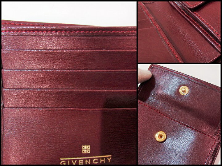 楽天市場】美品 ジバンシィ GIVENCHY メンズ 財布 二つ折り財布 