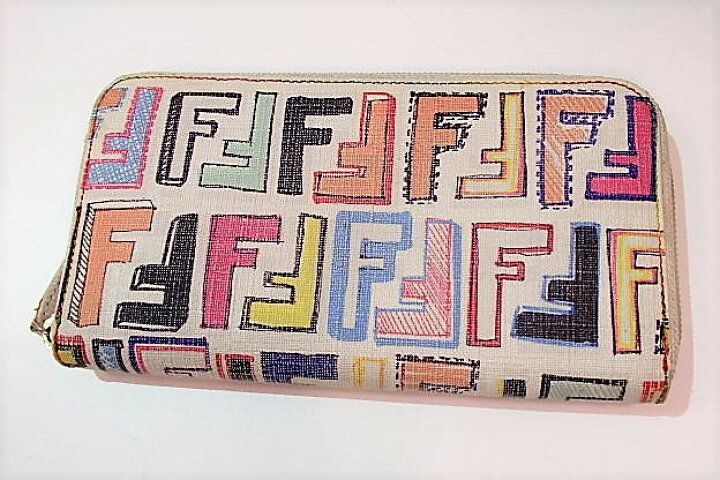 楽天市場】フェンディ FENDI 財布 ラウンドファスナー 長財布 8M0024  