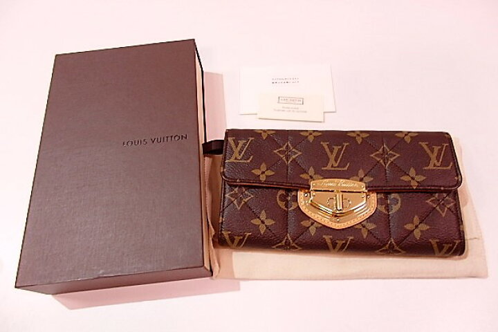 楽天市場】美品 ルイ ヴィトン LOUIS VUITTON 財布 長財布 