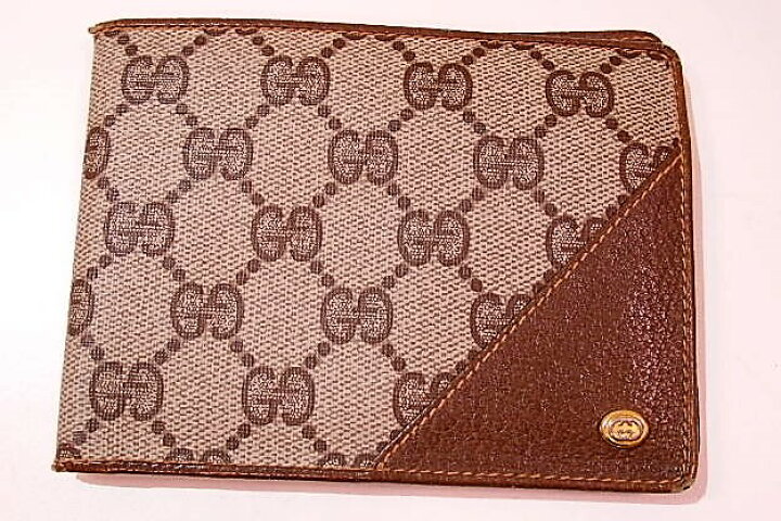 楽天市場】グッチ GUCCI 財布 二つ折り財布 札入れ GG プラス ベージュ  