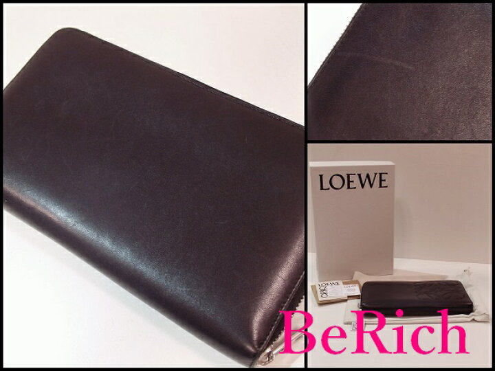楽天市場】ロエベ LOEWE 財布 ラウンド ファスナー 長財布 アナグラム  