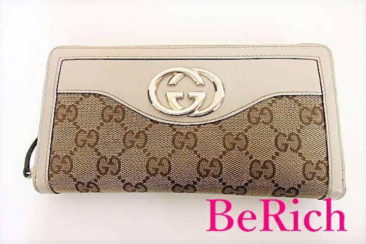 楽天市場】グッチ GUCCI 財布 ラウンド ファスナー 長財布 スーキー GG  