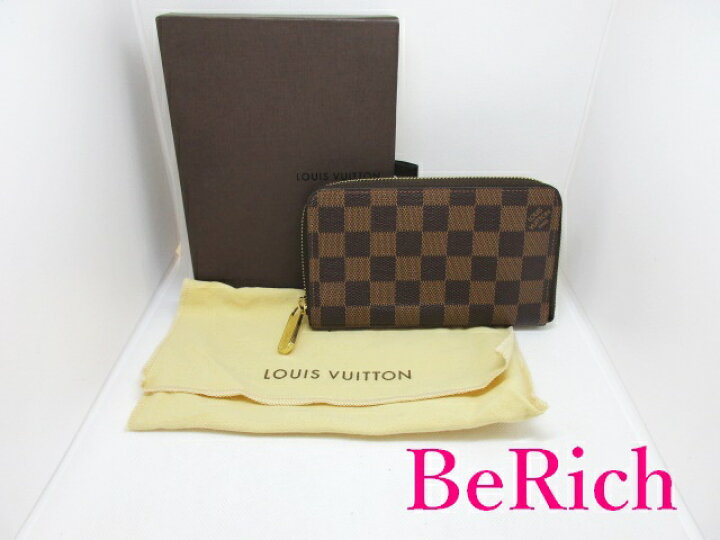 楽天市場】ルイ ヴィトン LOUIS VUITTON 二つ折り財布 ダミエ ジッピー 