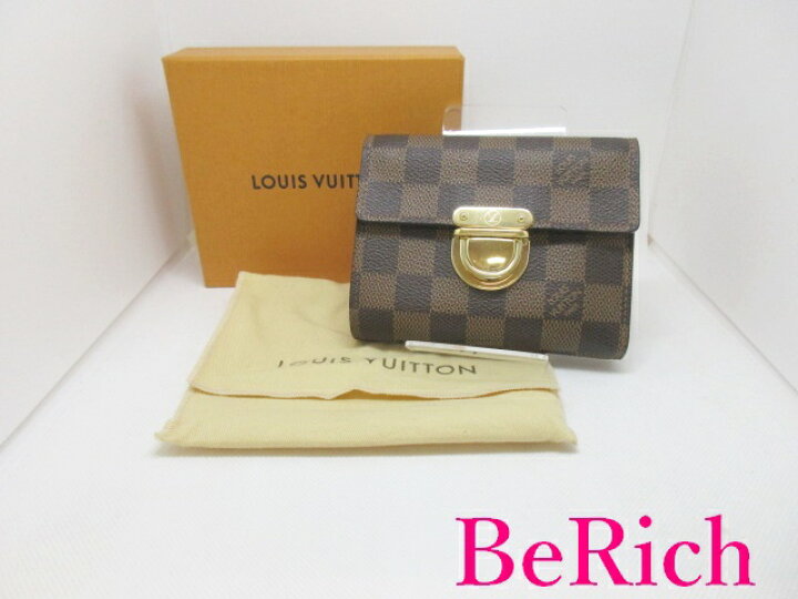 楽天市場】ルイ ヴィトン LOUIS VUITTON ダミエ エベヌ ポルト 