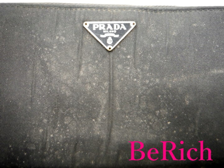 楽天市場】プラダ PRADA ラウンド ジップ 長財布 M506 ブラック 黒 