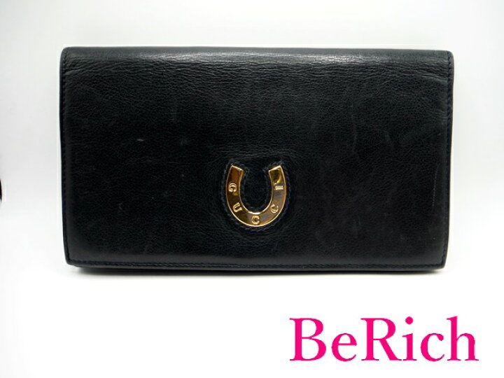 楽天市場】グッチ GUCCI 二つ折り財布 長財布 035.0416.1720 ホース 