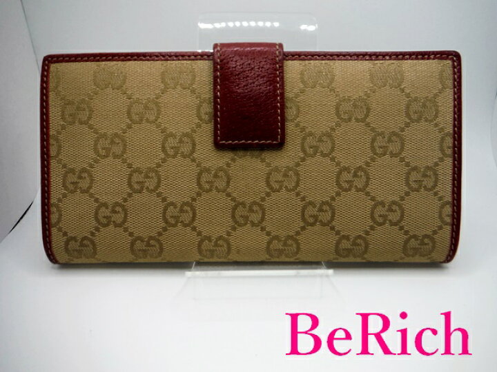 楽天市場】グッチ GUCCI Wホック 長財布 167464 プリンシー GG リボン 
