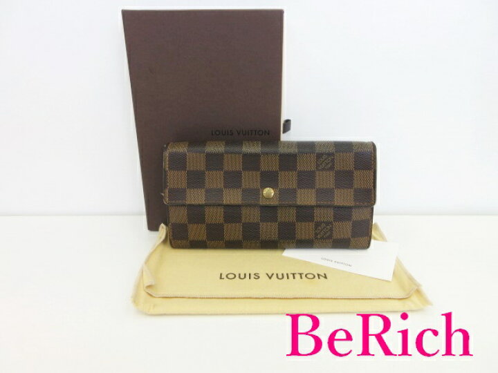 楽天市場】ルイ ヴィトン LOUIS VUITTON 長財布 ダミエ ポシェット 