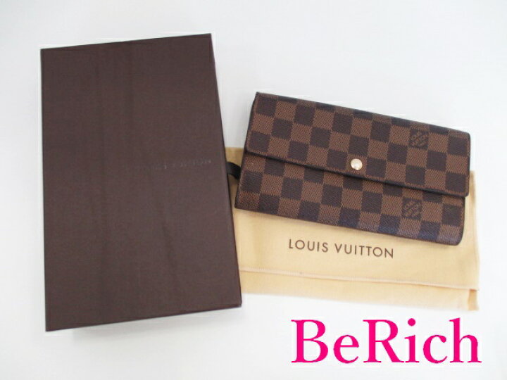楽天市場】ルイ ヴィトン LOUIS VUITTON 長財布 ダミエ ポルト  