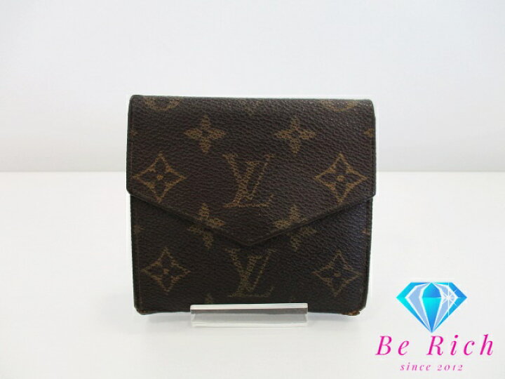 楽天市場】ルイ ヴィトン LOUIS VUITTON Wホック 二つ折り財布  