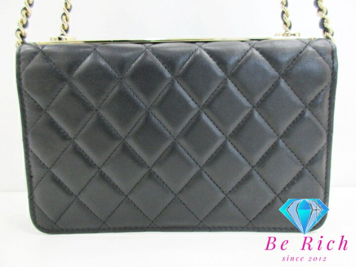 楽天市場】美品 シャネル CHANEL マトラッセ WOC チェーン ウォレット 